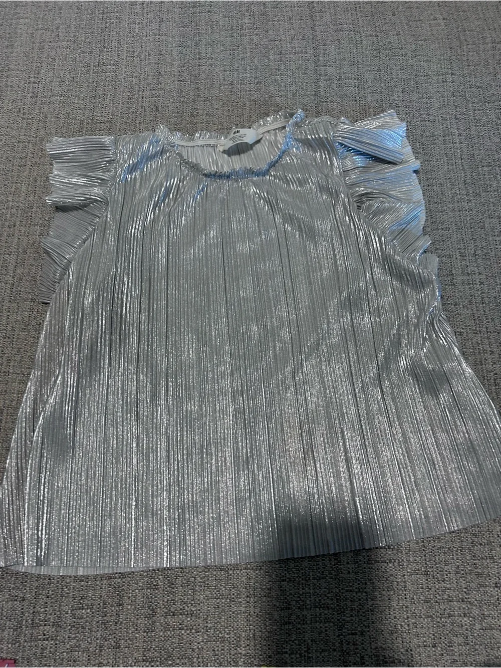 H&M silver metallic